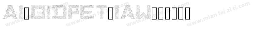 AI OIDPET IAW字体转换